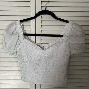 Hollister ribbed crop top